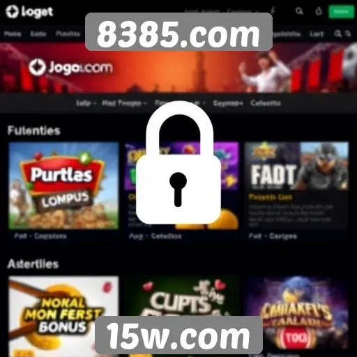 Análise da segurança no site de jogos 8385.com