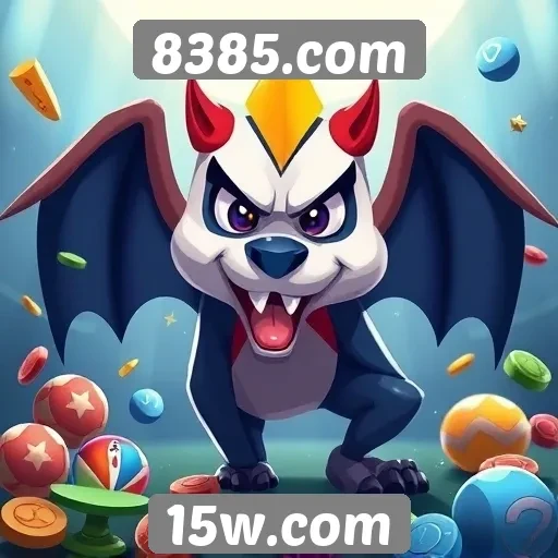 Variedade de jogos disponíveis no 8385.com